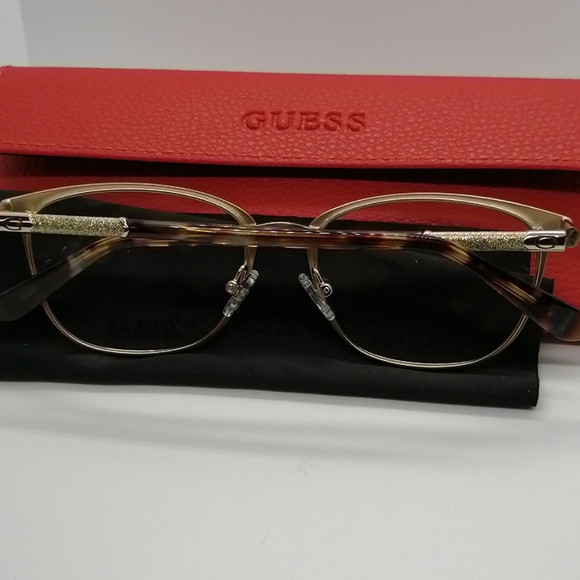 New Authentic Guess Eyeglass GU2659V Brown/Gold - Picture 8 of 8
